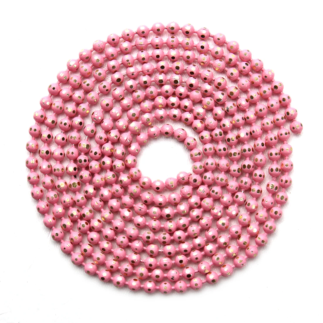 10meter/lot Width 1.5mm Colorful Copper Ball Bead Chain Bulk Necklace Bracelet Women Link & Key Chain For Diy Jewelry Making