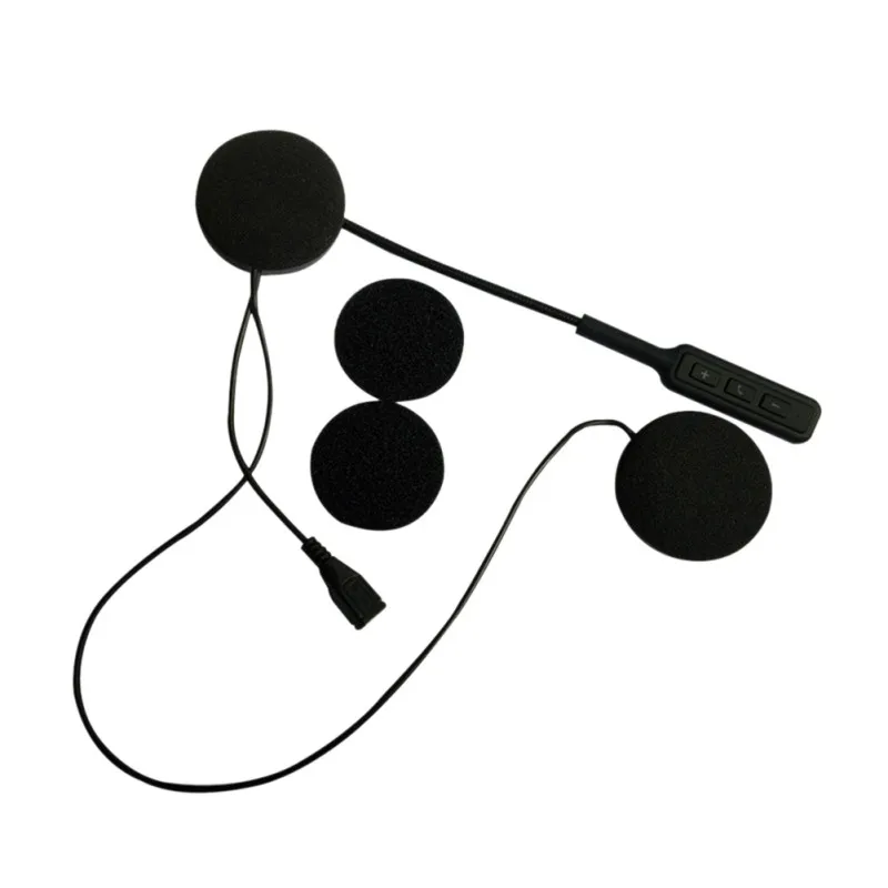 Мотоциклетный шлем Bluetooth 5,0 гарнитура Hands Free вызов регулятор громкости шлем беспроводные наушники