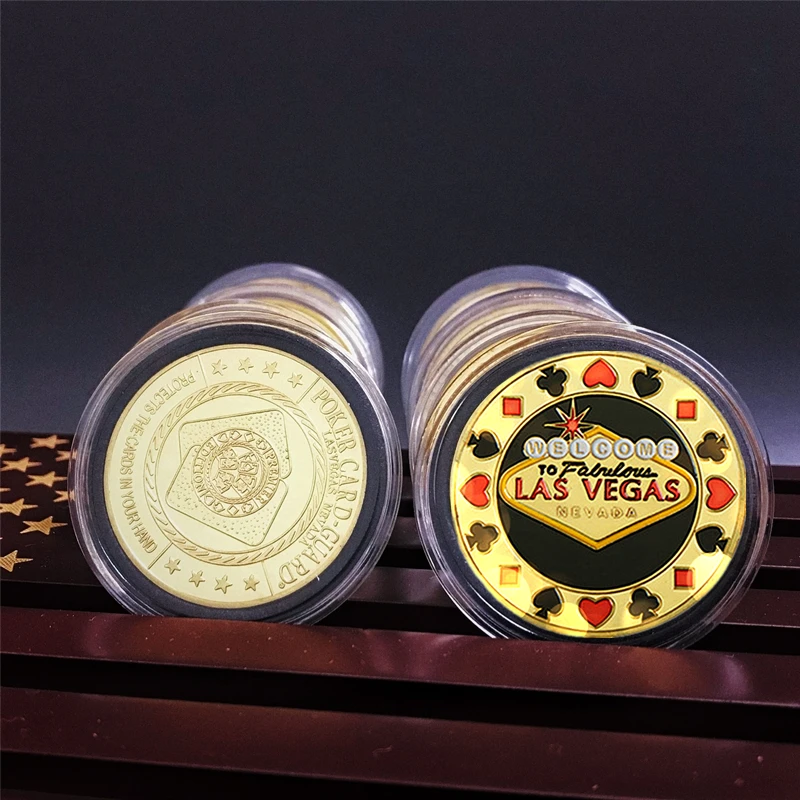Caesars Palace Las Vegas Casino Pin Gold Glitter Nevada LV Souvenir Card  New