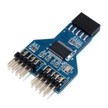 

3-Port USB 2.0 Hub Module Vertical Installation for Desktop, Keyboard, Mouse, USB Flash Drive