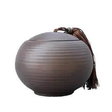 Ретро керамические чайные пакетики фиолетовый песок бутылки для хранения банка аксессуары для чая коробка для сбора сухофруктов банки для хранения герметичные бутылки