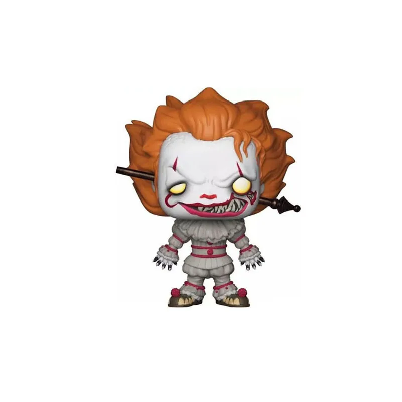 FUNKO POP фильмы Стивен Кинг это фильм и ТВ Джокер игрушки клоуны для детей Рождество V для вендетты детский подарок на день рождения - Цвет: without box544