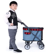 Тележка на колесиках для домашних животных, кошек, собак, маленьких собак, прогулочная тележка для щенков, старых собак, для домашних животных