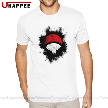 

American Quality Standard Uchiha Naruto Tshirt Mens UK Style Fashion Summer Short Sleeves Urban T shirt Discount Clothing