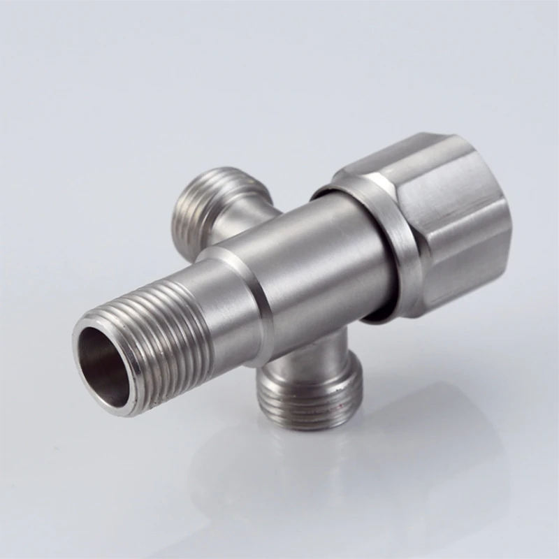 準備しておくと便利：ステンレスフレキ用継手の種類と活用法 AISHANBAIHUODIAN G1 / 2 304ステンレス鋼のトイレの配管ホースアングルバルブホース給湯器フレキシブル配管ホー