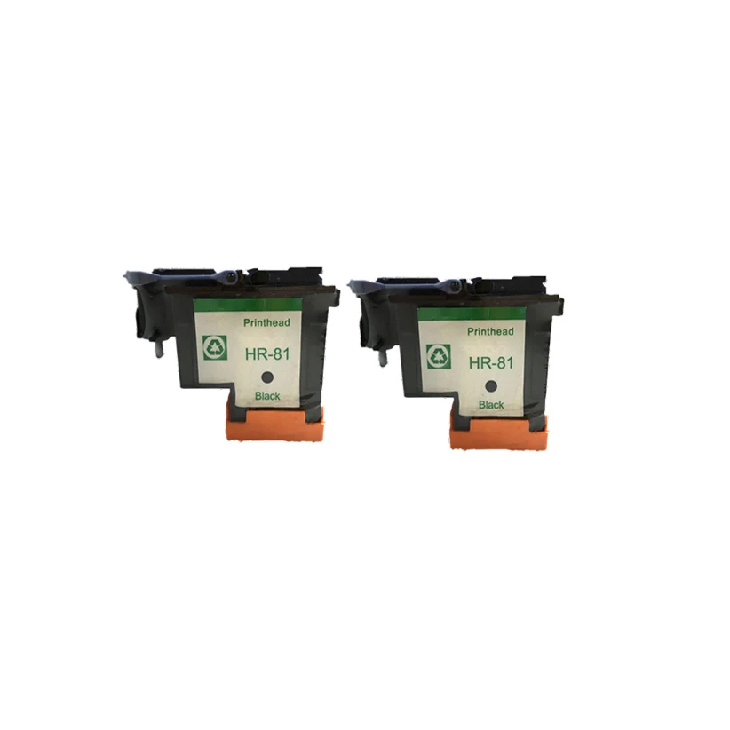 2x для 81 черная печатающая головка совместима с hp81 Designjet 5000 5000ps 5500 5500ps 81 печатающая головка