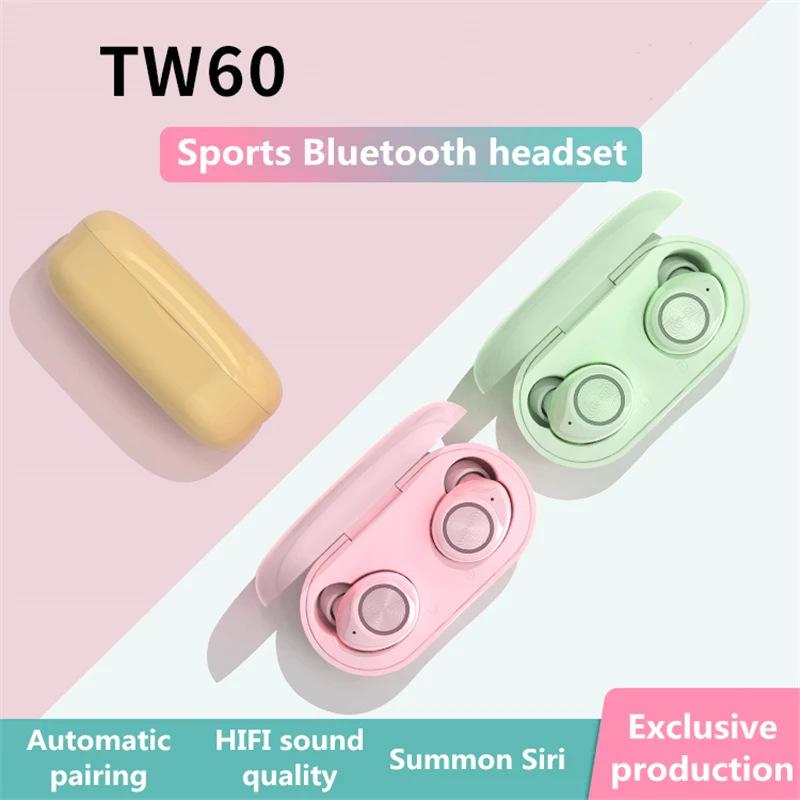 Наушники вкладыши TWS Bluetooth 5 0 наушники зарядным устройством Беспроводной стерео