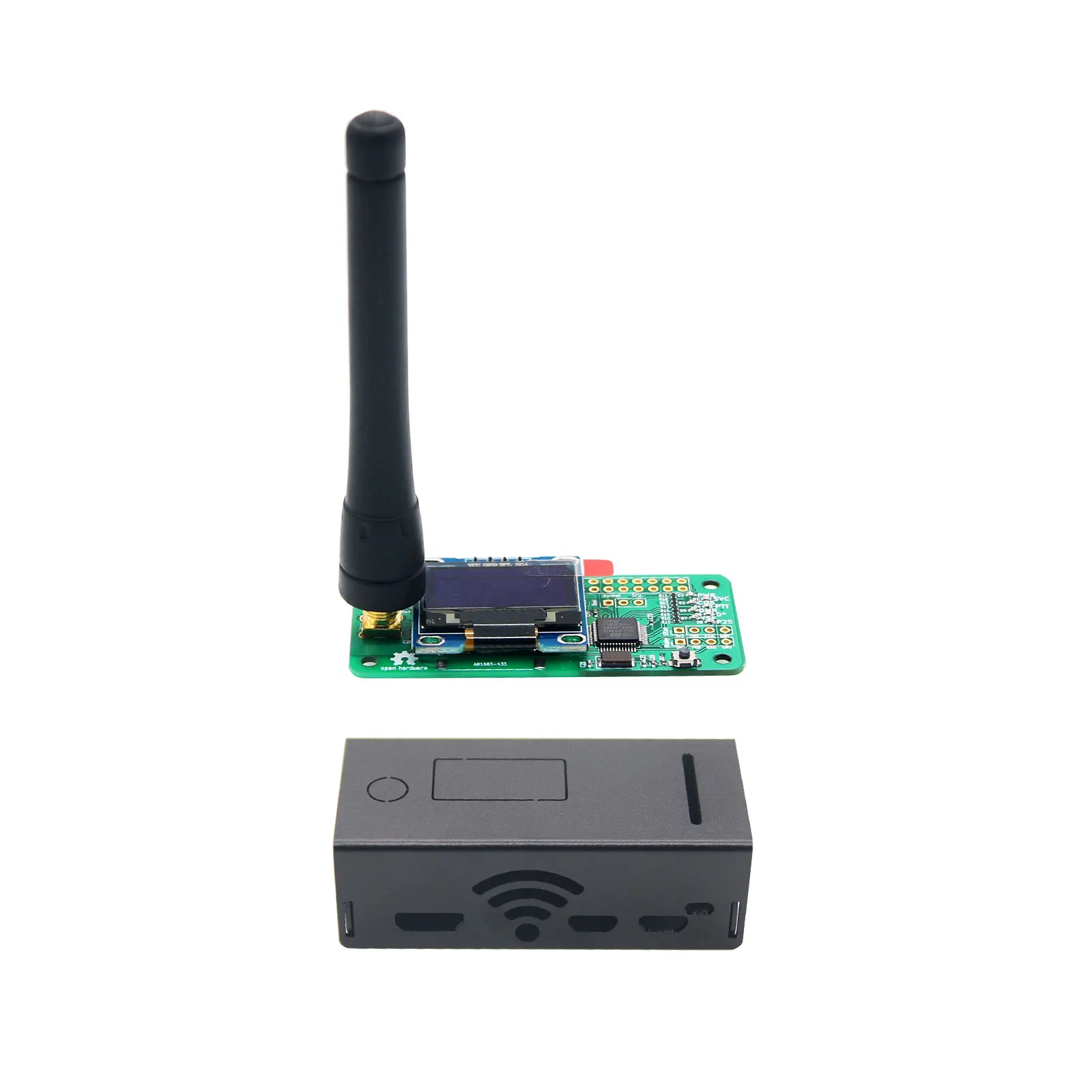 TZT MMDVM модуль точки доступа с OLED и чехол антенны Поддержка P25 DMR YSF для Raspberry pi Walkie Talkie