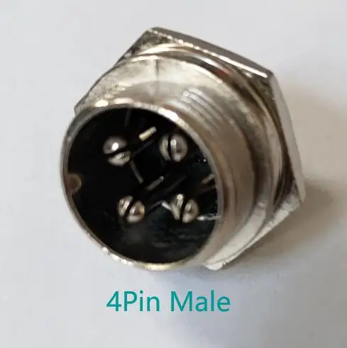 GX16-4P Male
