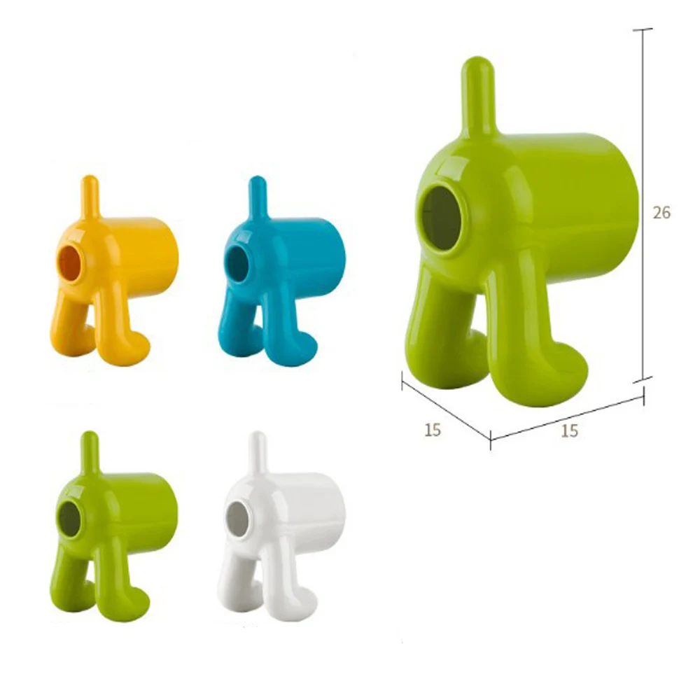 Puppy PP Tissue Box ванная комната туалет без следа непромокаемое полотенце откачки бесплатно пробивая съемные наклейки полотенце для хранения домашних запасов - Цвет: Цвет: желтый