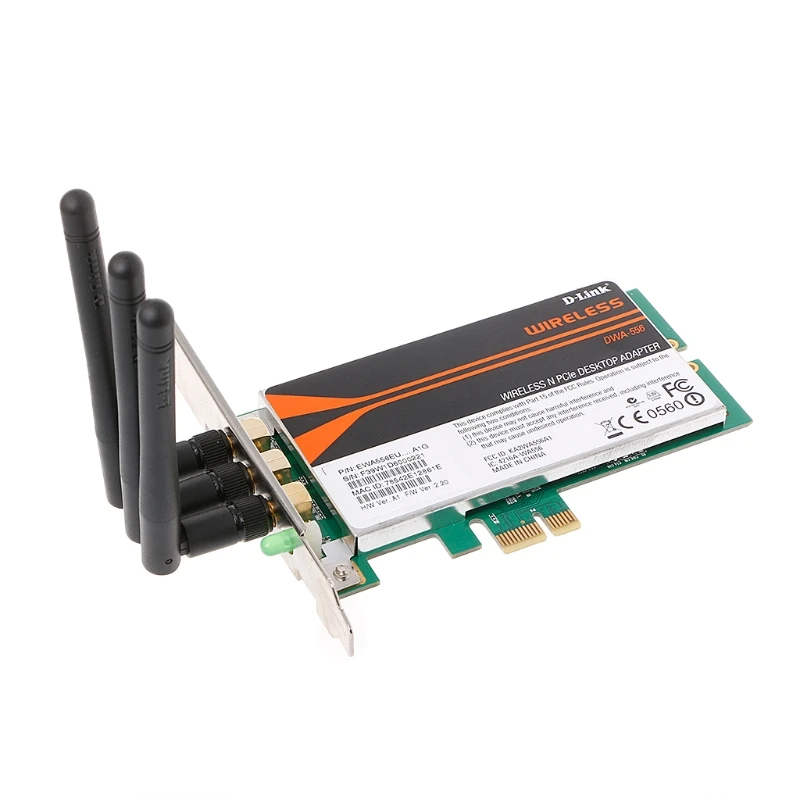 DWA-556 беспроводной Xtreme N PCI-E настольный адаптер WiFi карта низкий профиль