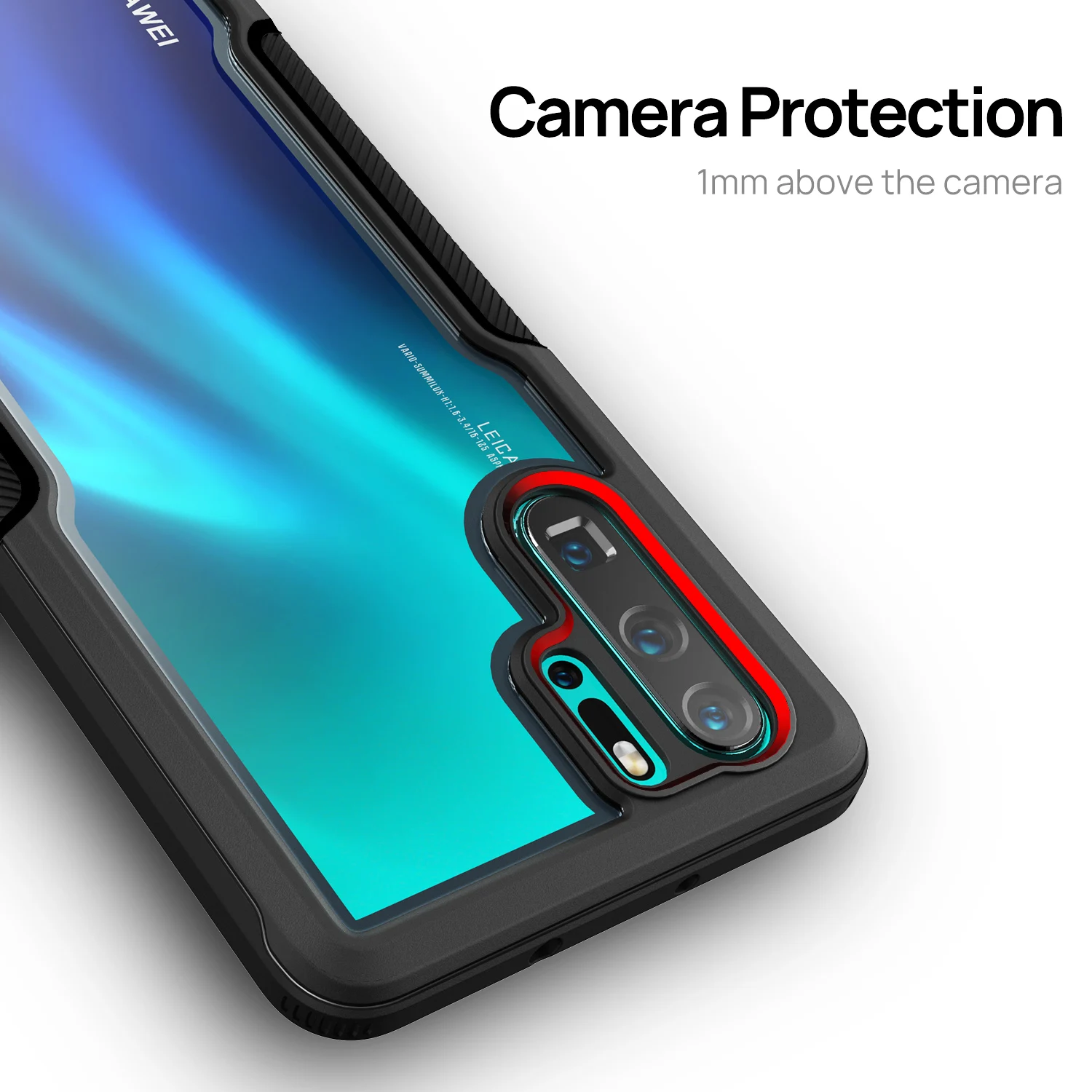 Maxshield для huawei P30 Pro Чехол( выпуск) Ударопрочный сверхмощный гибридный защитный ТПУ бампер PC прозрачная задняя крышка
