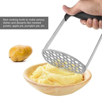 

Pressed Potato Masher Ricer Puree Juice Maker Potato Pusher Smooth Mashed Potatoes Crusher Kitchen Vegetable Fruit Tools