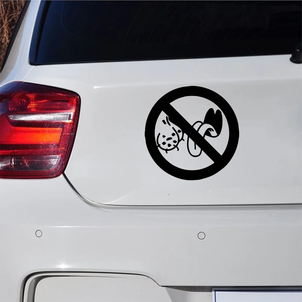 

Funny Ban Auto Stickers On The Car And Decals Motorcycle Car Styling Accessories