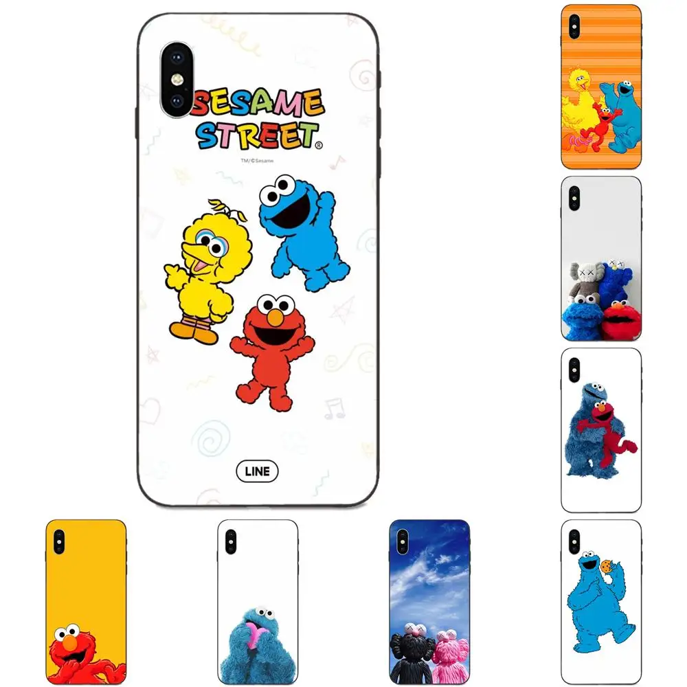 Elmo Cookie Monster Sesame Street для Galaxy A8 A9 Star Note 4 8 9 10 S3 S4 S5 S6 S7 S8 S9 S10 Edge Lite Plus Pro G313 | Мобильные