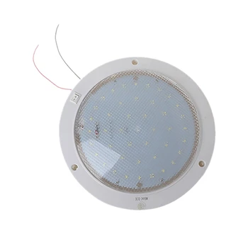 

42LED 12V Pancake Light RV Caravan Van Trailer Boat Interior Ceiling e Light 9W Warm White