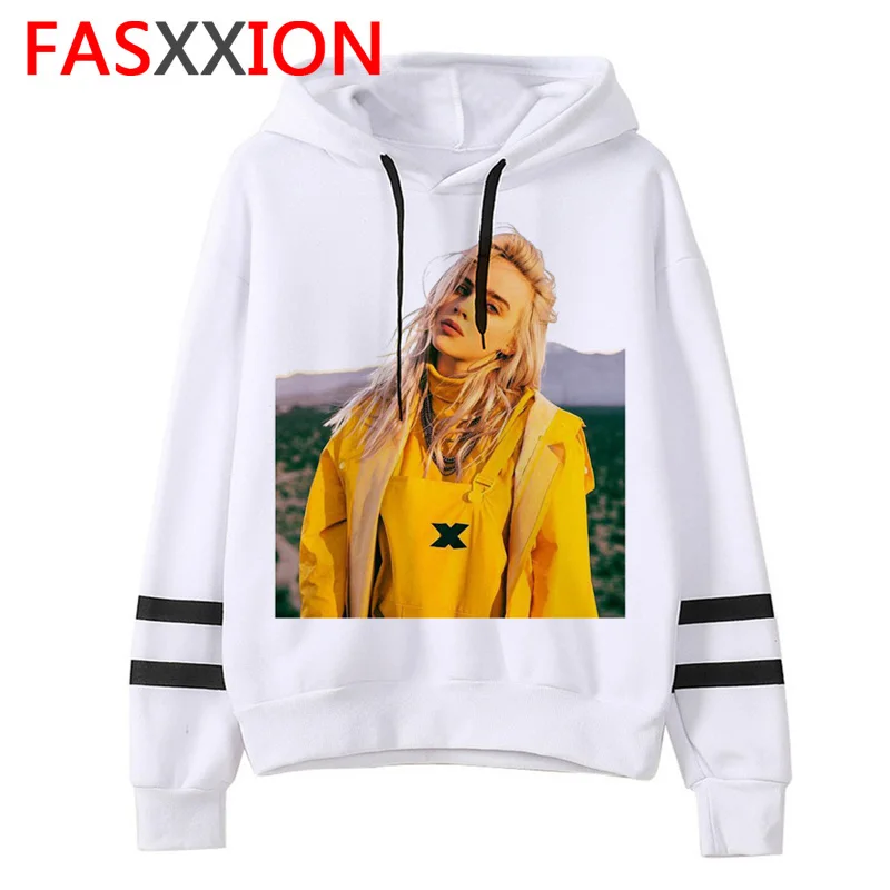 4604 Billie Eilish толстовки для мужчин/женщин забавные хип хоп Мода kawaii Толстовка Графический harajuku 90s Tumblr с капюшоном уличная Мужская - Цвет: 4604