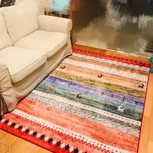 Утолщенные ковры для спальни в скандинавском стиле для гостиной/декоративный ковер, журнальный столик, плавающий коврик для окна, летний домашний нескользящий коврик для пола