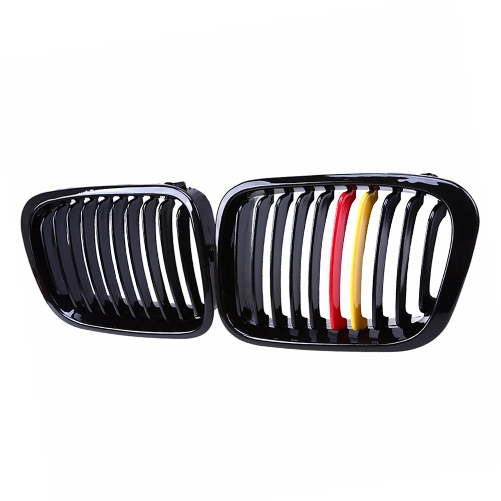 For BMW E46 3 Series 4 Door 1998 1999 2000 2001 Car accessries car Front Gloss Black M- Color replacement Grille Kidney Grill