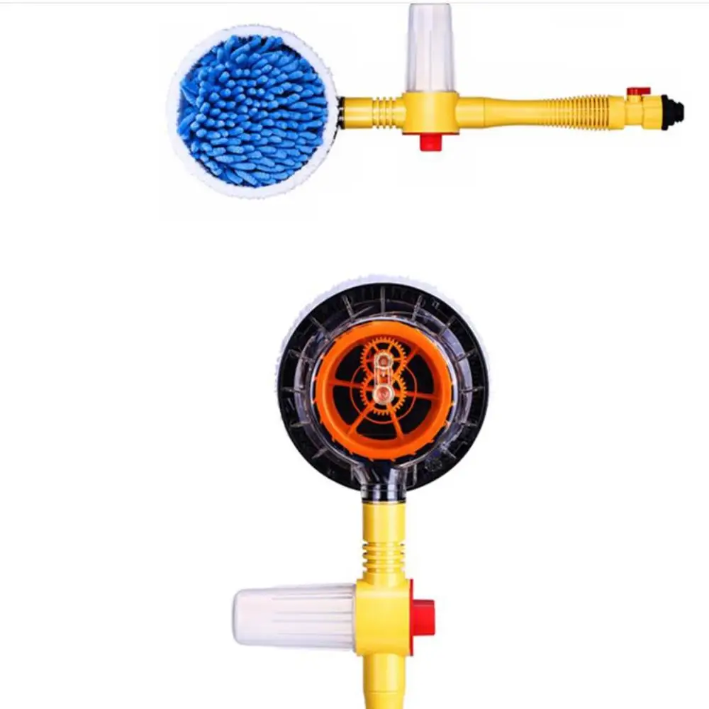 Вращающаяся круглая щетка для чистки автомобиля, вращающаяся Автомобильная распылительная щетка для мытья автомобиля, чистящая щетка для машины, мойка автозапчастей, круглая щетка