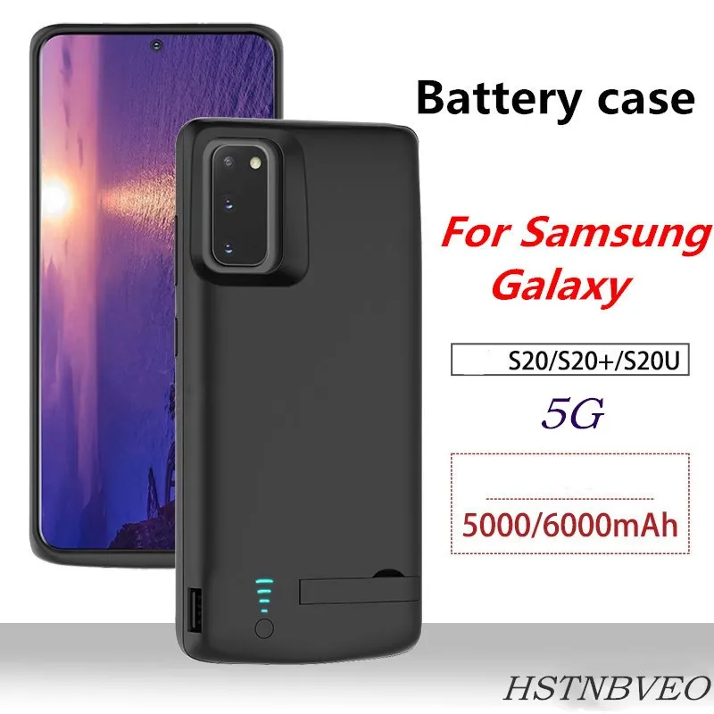 

HSTNBVEO Power Bank Power Case For Samsung Galaxy S20 Ultra 5G Battery Case Portable Battery Charger Case for Galaxy S20 Plus 5G