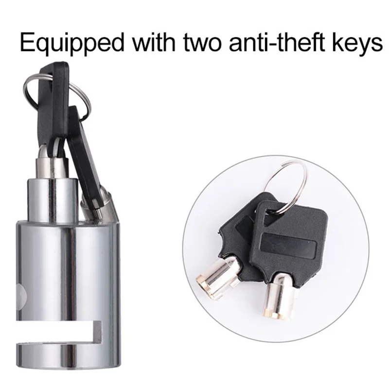Велосипедный замок из нержавеющей стали, мини Противоугонный Велосипедный тормозной диск, защитный замок, водонепроницаемый велосипедный дисковый замок безопасности