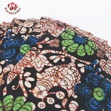 Последние хлопок африканская настоящая ткань воск Африканский bintarealwaxReal голландский воск bintarealwaxPrint ткань PL094