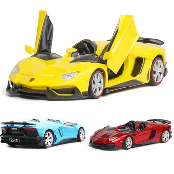 

1:24 Lamborghini-AVENTADOR J Car Model Alloy Car Die Casting Car Toy Car Children's Toy Collectibles Free Shipping