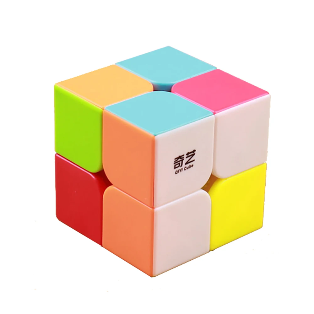 IQ-Cubes QiYi QiDi S 2x2 куб Высокая головоломка с быстрым кубом волшебное профессиональное обучение и образовательные кубики magicos детские игрушки