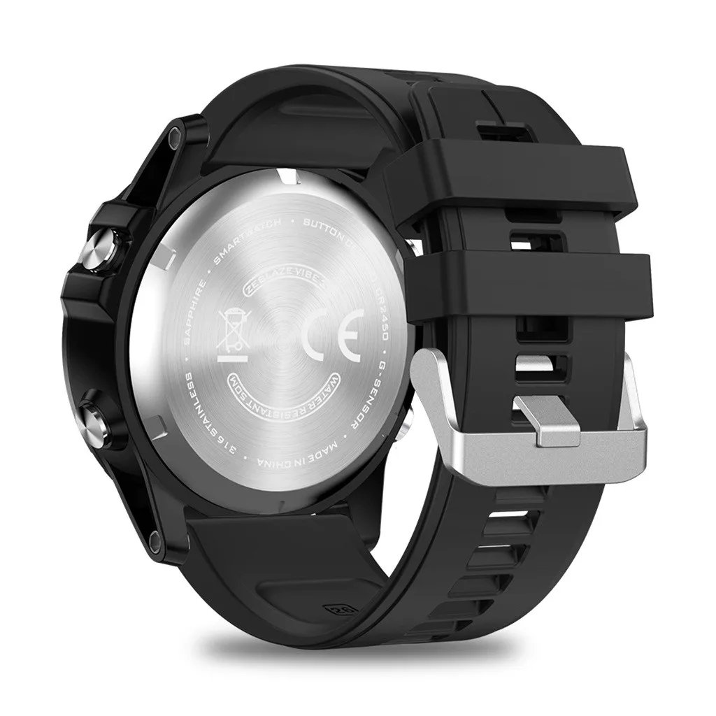 Zeblaze VIBE3S 1,24 дюймов Дисплей Смарт часы водонепроницаемые спортивные для IOS/Android уличные спортивные аксессуары Интеллектуальный компас
