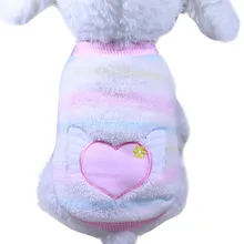 Трансер креативный горячий! Модная Милая Одежда для собак, кошек, щенков, свитер, рубашка для маленьких щенков, мягкие куртки для собак, Прямая поставка, 19Dec