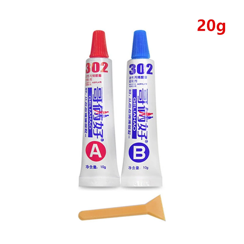 AB glue total 20g metal rubber universal glue 302 glue epoxy resin