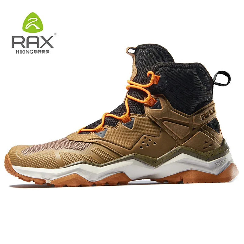 

RAX Men Winter Outdoor Sports Shoes Hiking Boot Warm Mountain Trekking Anti-slip Shoes Outdoor Comfortable Shoes Men Breathable