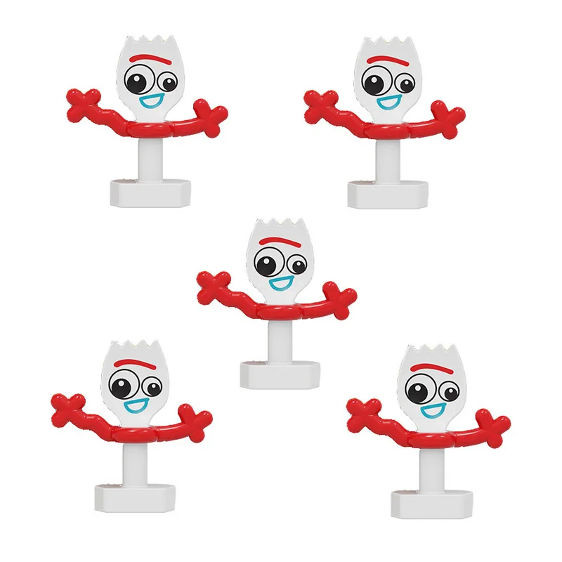 

2cm Toys Story 3 Buzz Lightyear Forky Action Figures Toys Brinquedo Model Toy Christmas Gifts For Kids B573