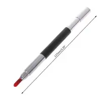 Double End for Sharp Tungsten Steel Tip Scriber Clip Pen Ceramics Glass for Shel 2