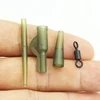 40PCS/Set Carp Fishing Safety Lead Clip Rig Tail Rubber Cone Anti Tangle Sleeve Rolling Swivels Carp Rigs Making Accessories Kit ► Photo 2/6