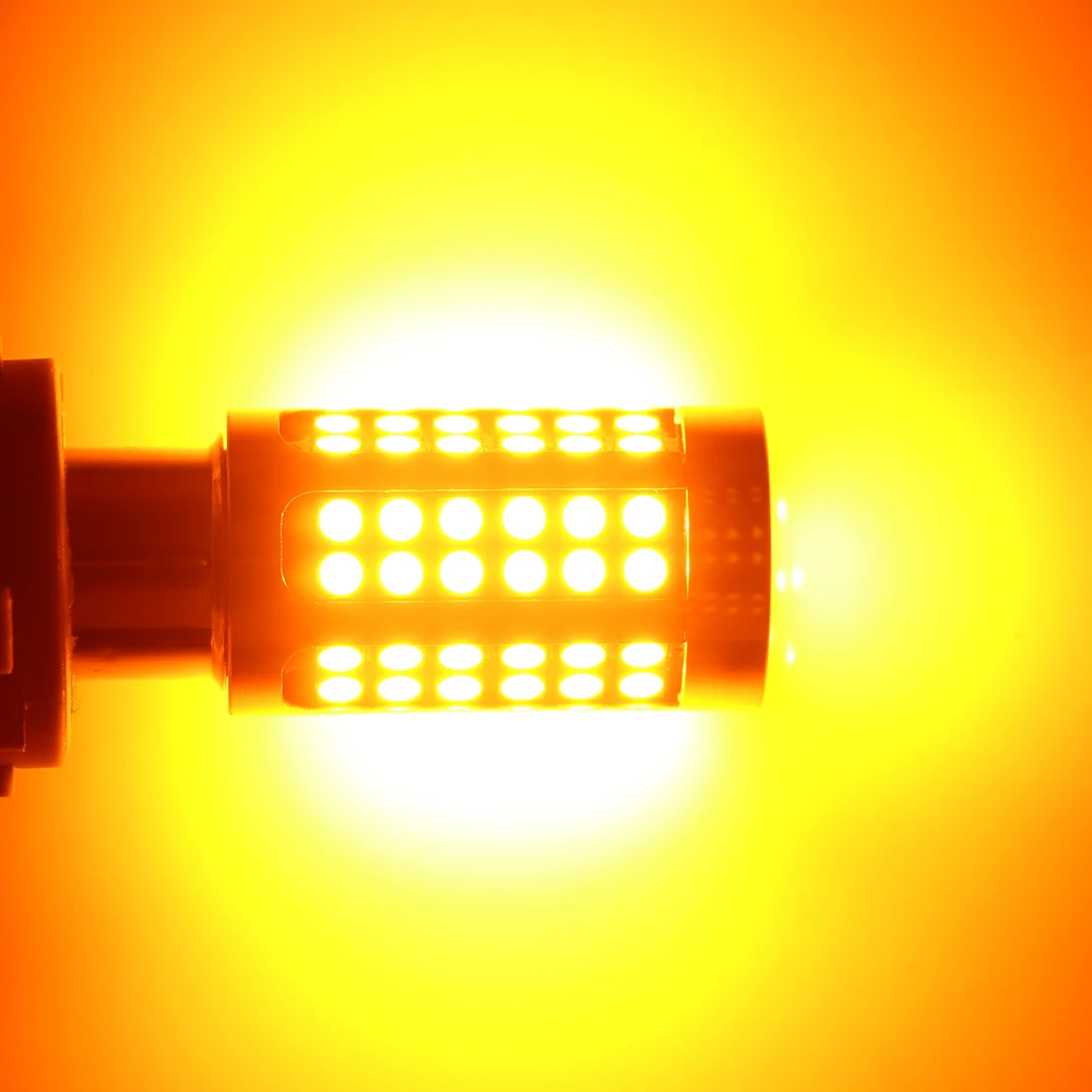 2X безотказный светодиодный светильник Canbus 3030 78 SMD светодиодный указатель поворота 1156 P21W BA15S PY21W BAU15S DC12V янтарные автомобильные тормозные огни