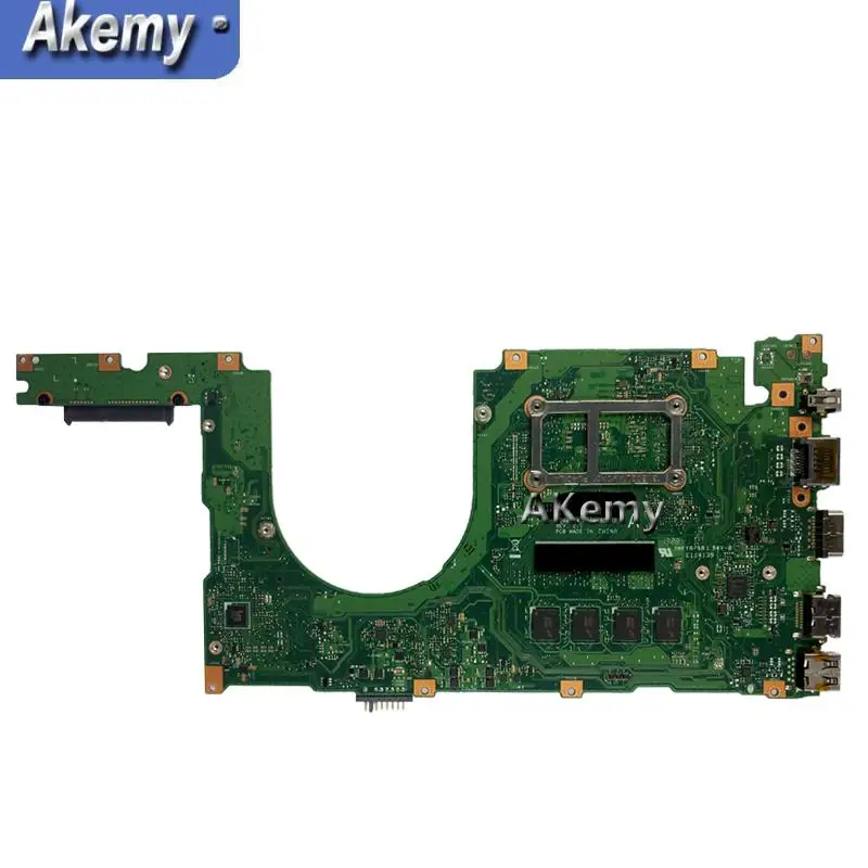 Akemy PU401LAC  With I3-4010U  CPU Onboard 4GB RAM mainboard REV 2.2 For Asus P401 P401L P401LA Laptop motherboard 100% Test
