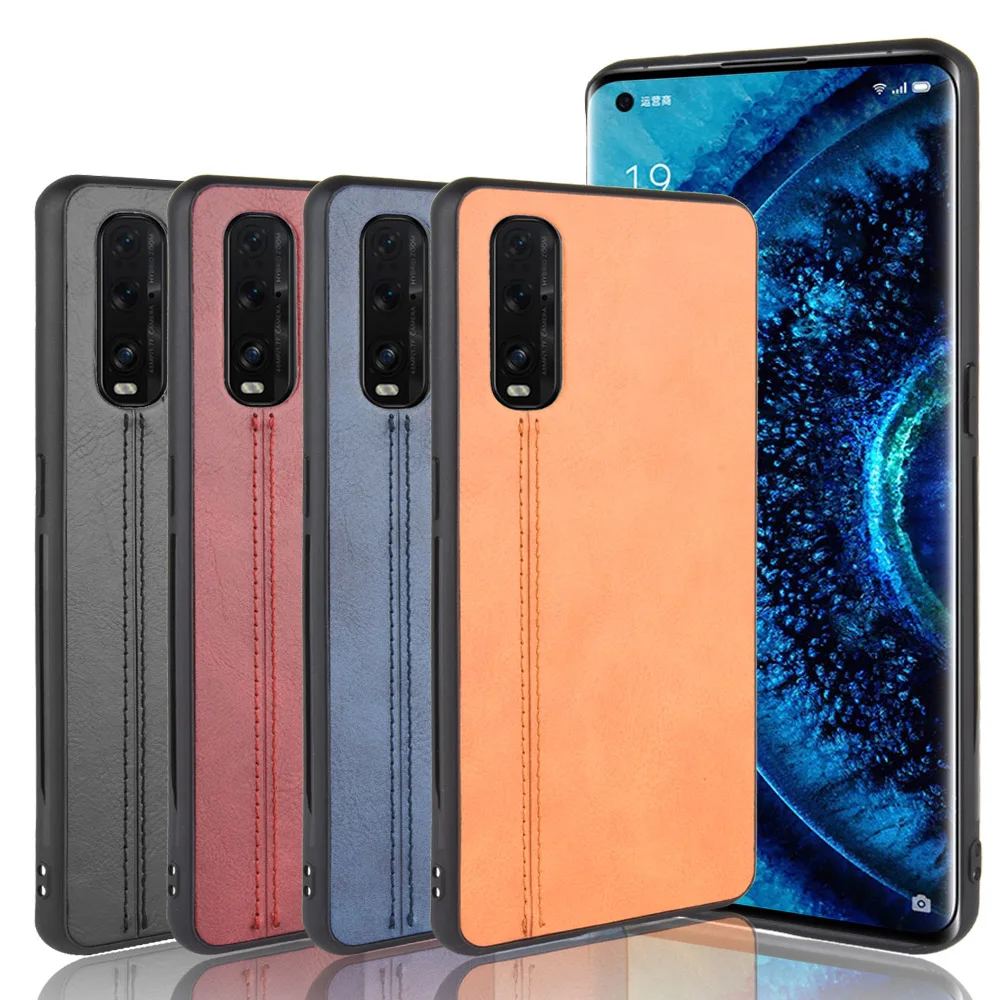 For OPPO Find X2 Pro Case Genuine Leather Cover For OPPO Find X2 X 2 X2Pro Phone Cases Back For OPPO Find X2 Pro Case Genuine Leather Cover For OPPO Find X2 X 2 X2Pro Phone Cases Back