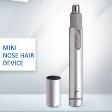 Портативный Электрический нос триммер, для удаления волос Бритва для Для женщин Для мужчин ABS+ Нержавеющая сталь SCI88