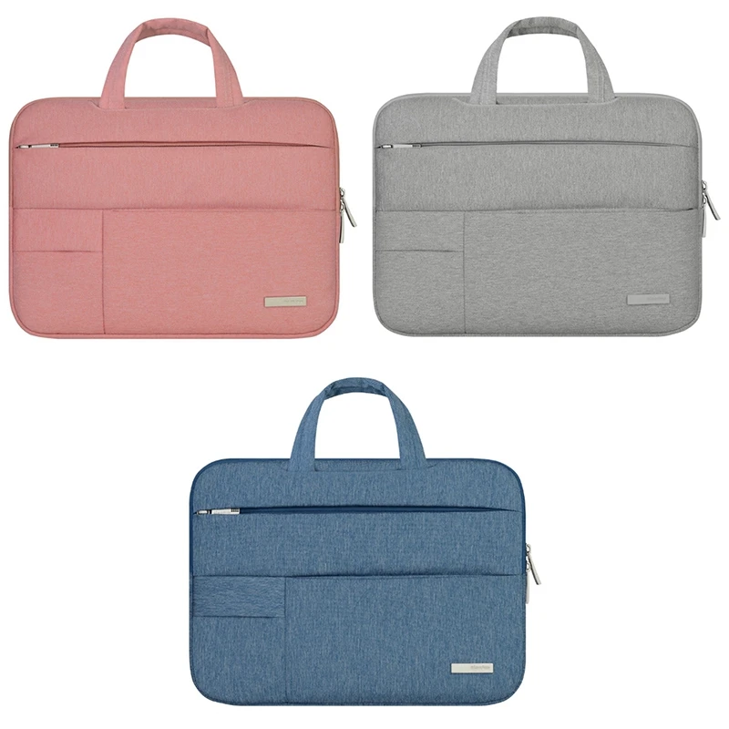 Biaonuo Laptop Bag For Dell Asus Lenovo Hp Acer Handbag Computer For Macbook Air Pro Notebook 15.6 Inch Sleeve Case
