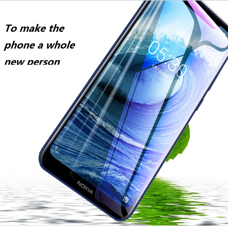 phone screen cover HD Hydrogel Film For Nokia 1.4 1.3 2.4 3.4 5.3 5.4 8.3 5G Protective Cover ON C10 C20 G10 G20 X10 X20  Screen Protector Film phone screen cover