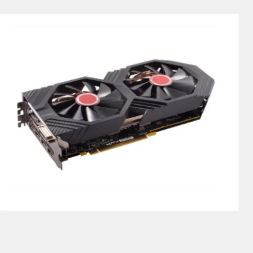 Бывшая в употреблении видеокарта XFX RX 580 4 Гб бит GDDR5 для настольного ПК игровая не