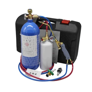 

Portable 2L Gas Welding Torch Kit Copper Tube Soldering Welding Torch Gun Gas Brazing Torch With Hose Connection Repair Tools