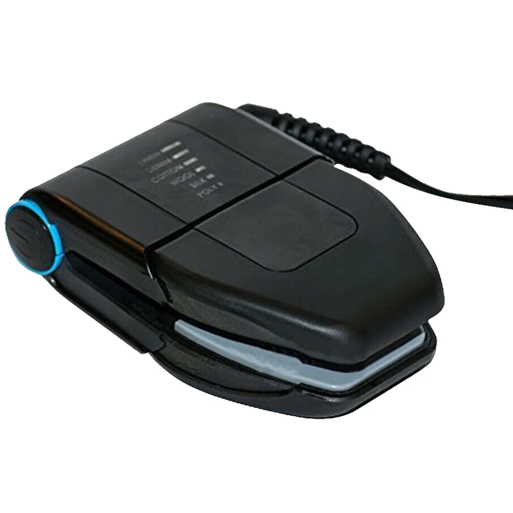 

Home Adjustable Temperature Multifunctional Handheld Steam Non Stick Travel Portable Compact Folding Electric Iron 60W Black