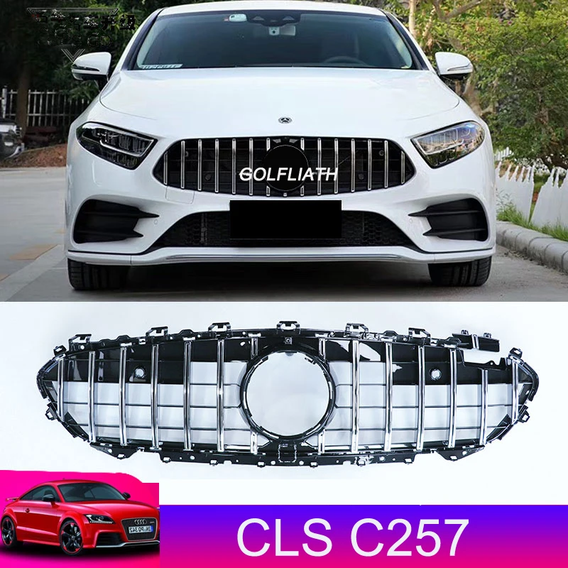 

Автомобильная передняя решетка C257 GT решетка для Mercedes CLS Class W257 Facelift 2019 + CLS300 CLS350 CLS450 CLS53 CLS400 CLS500 4matic