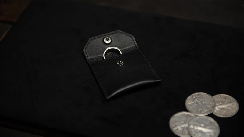 FPS moneda cartera trucos de magia desaparecer/aparecen/Transferencia de cuero moneda monedero cerca accesorios mágicos de calle de mago|Trucos de magia| - AliExpress
