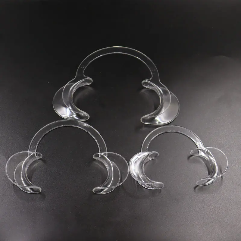 

10Pcs Dental Cheek Retractor C type S M L Dental Mouth Opener Dental Materials Autoclavable Teeth Whitening