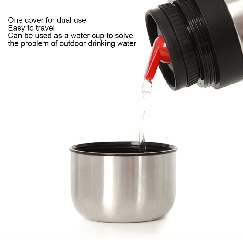 Vacuum Insulated Jug Thermal Carafe Stainless Steel Double Walls Insulation Pot for Coffee Juice Milks and Tea Beverages