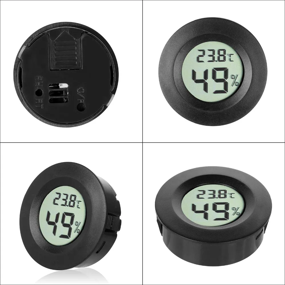 4 Stlk термометр с ЖК-дисплеем гигрометр Termometer Liard Reptiles Box температурные товары для дома и сада 4 шт